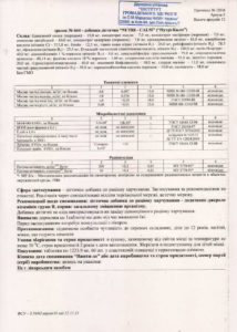 Сертифікат нутрі-Калм NSP